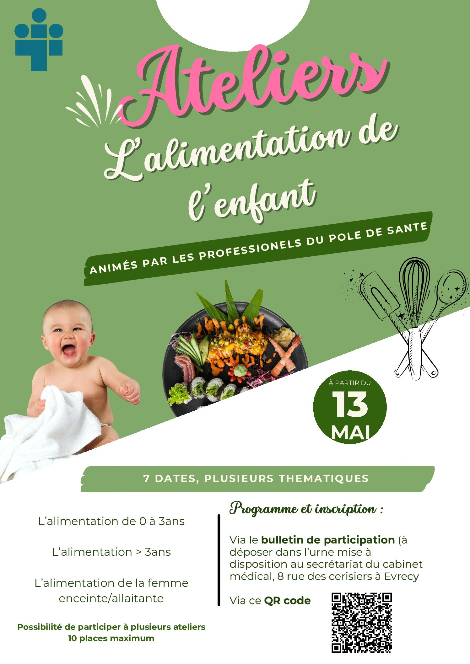 sessions d&rsquo;information sur l&rsquo;alimentation de l&rsquo;enfant